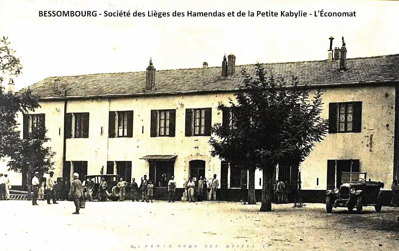 2249- Bessombourg - Societe des Lieges des Hamendas et de la Petite Kabylie - L'Economat.jpg